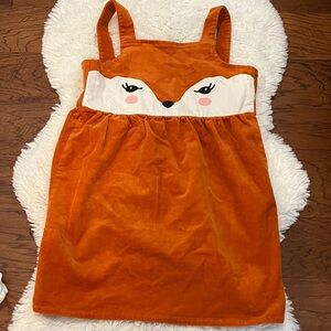 Orange Fox Face Dress set from Gymboree!